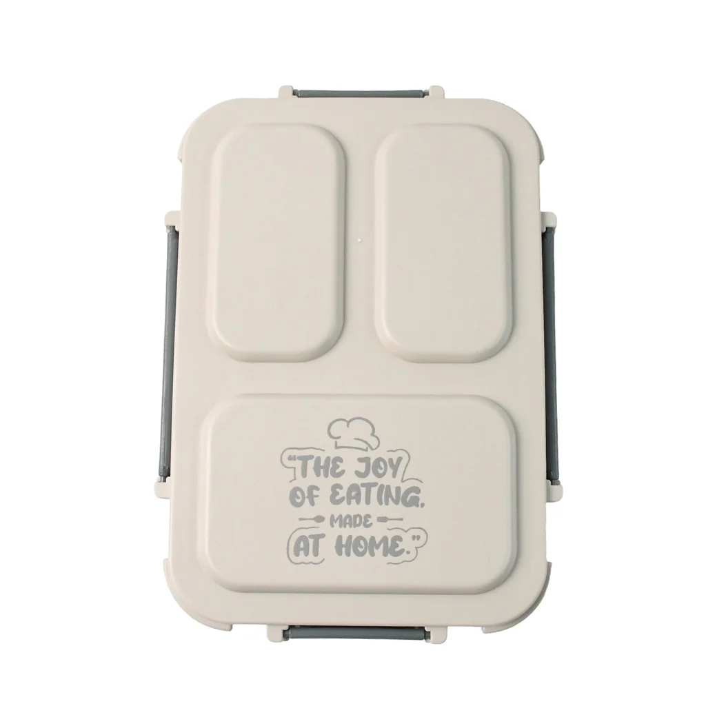 3-Compartment Stainless Steel Lunch Box