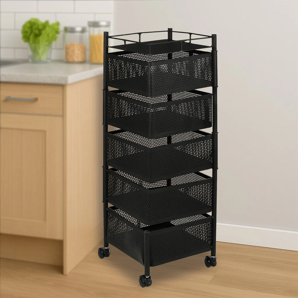 5 Layer Multipurpose Kitchen Storage Tro...