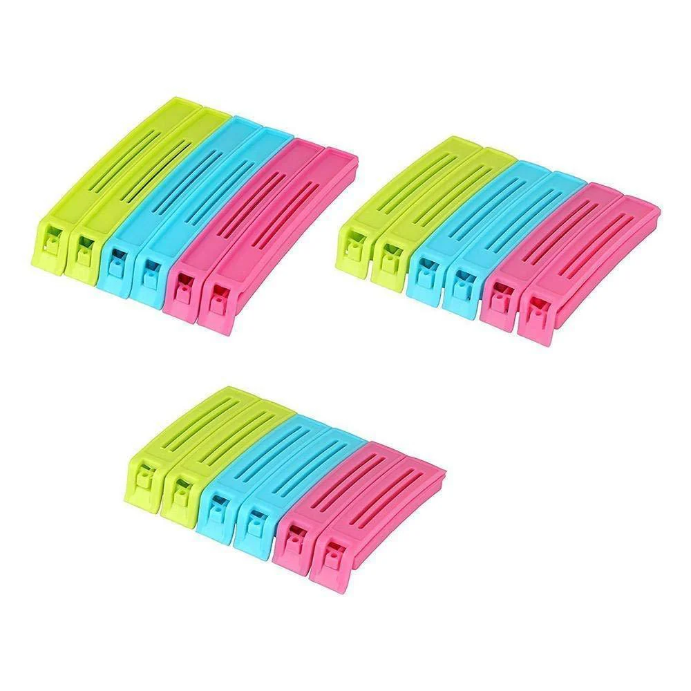 Plastic Snack Bag Clip Sealer Set