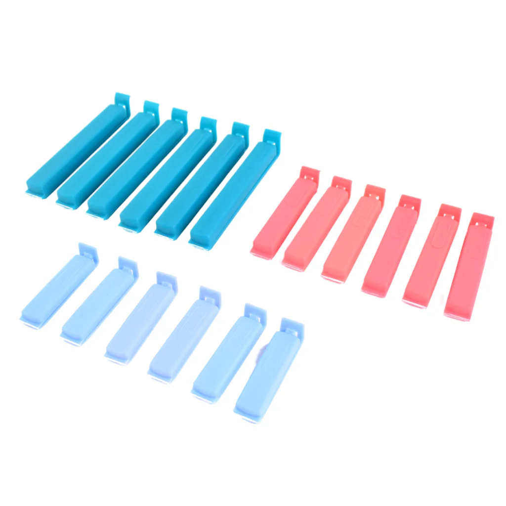 Ritu 18-Piece Plastic Pouch Sealer Clip Set