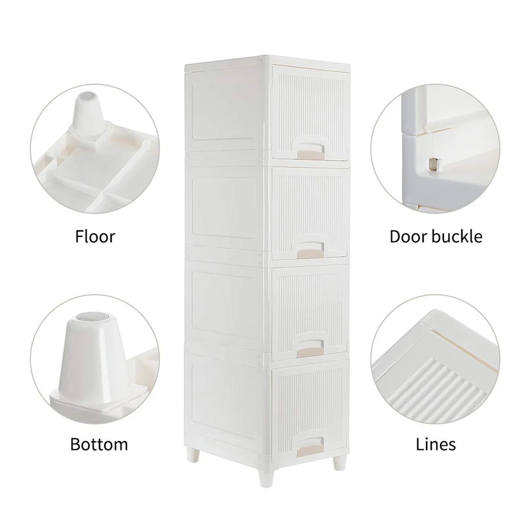 Multipurpose Storage Cabinet, Storage Solutions plastic drawers || Multi Layer Wardrobe Storage Drawers || Foldable Multipurpose Drawer Units For Kitchen, Bathroom, Bedroom, Cloth