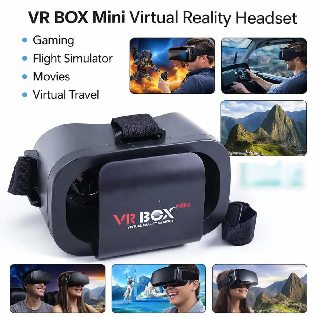 Virtual Reality VR Box Headset