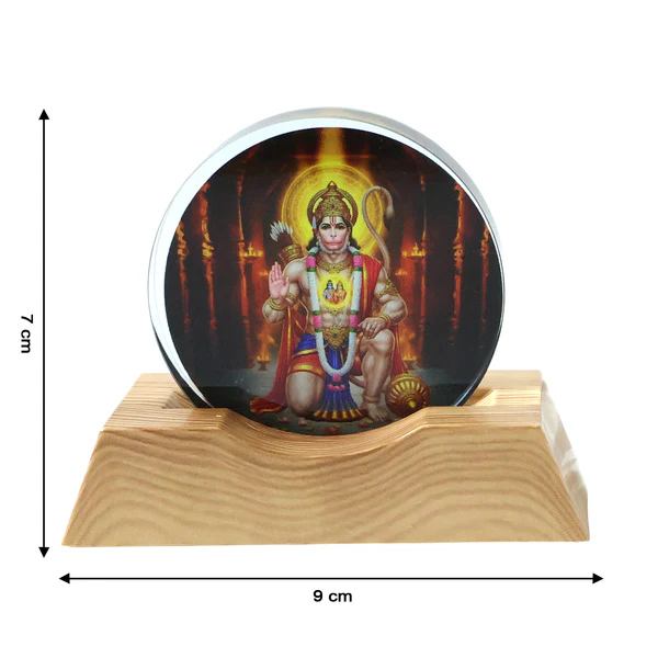 3D Creative Hanuman Ji Acrylic LED Night Lamp (1 Pc)