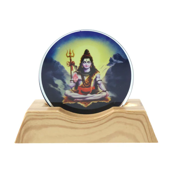 3D Creative Lord Shiva LED Night Lamp (1 Pc)