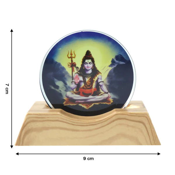 3D Creative Lord Shiva LED Night Lamp (1 Pc)