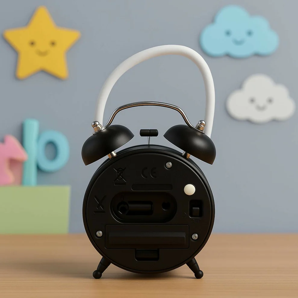 Cute Kuromi Cartoon Alarm Clock with Fan