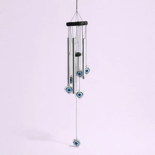 Metal Evil Eye Wind Chime for Balcony, Garden & Home Entrance Décor