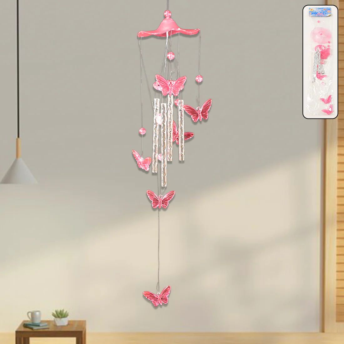 Butterfly Bell Wind Chimes Creative (1 P...