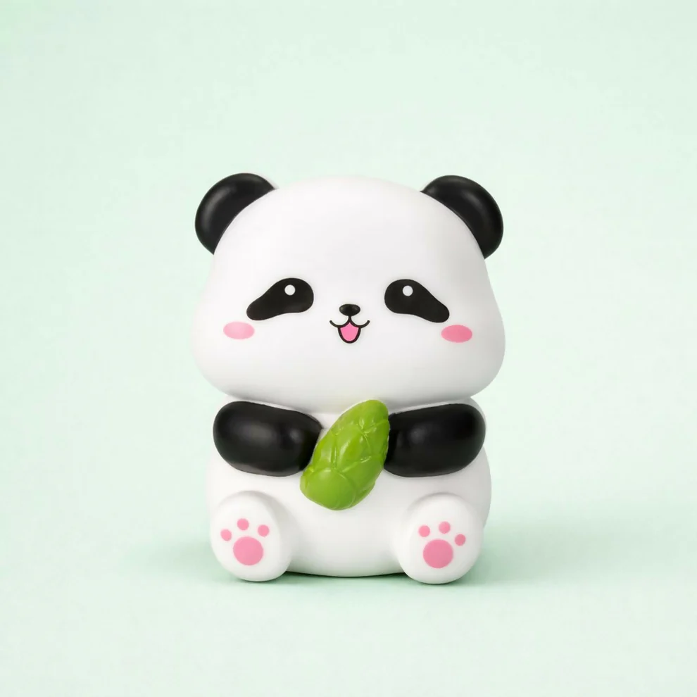 Cute Panda Silicone Night Lamp for Kids Bedroom Bedside Light