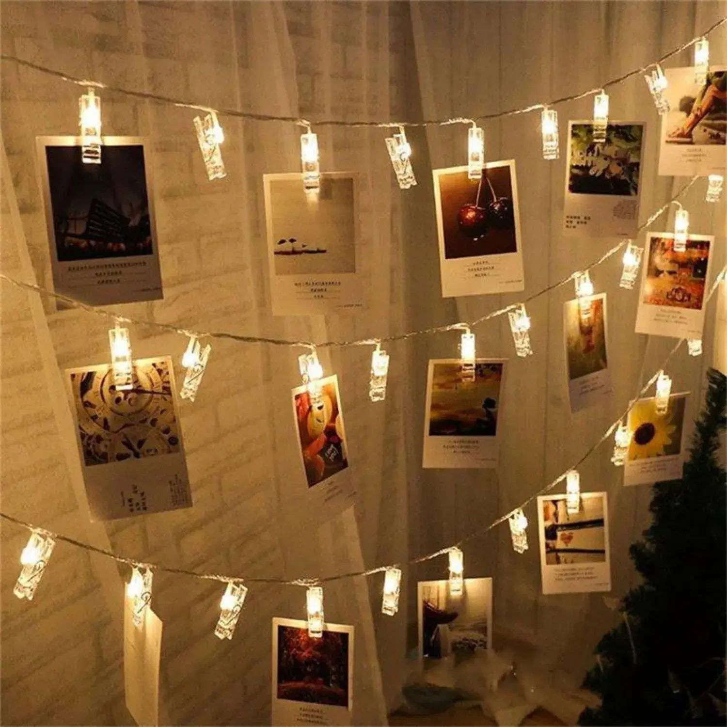 Romantic 14 LED Photo Clip String Lights...