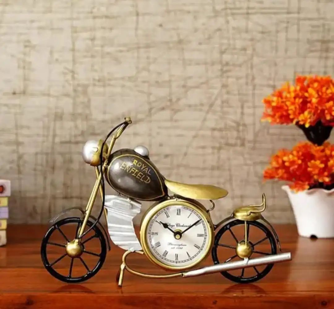 Vintage Royal Enfield Bike Design Table...