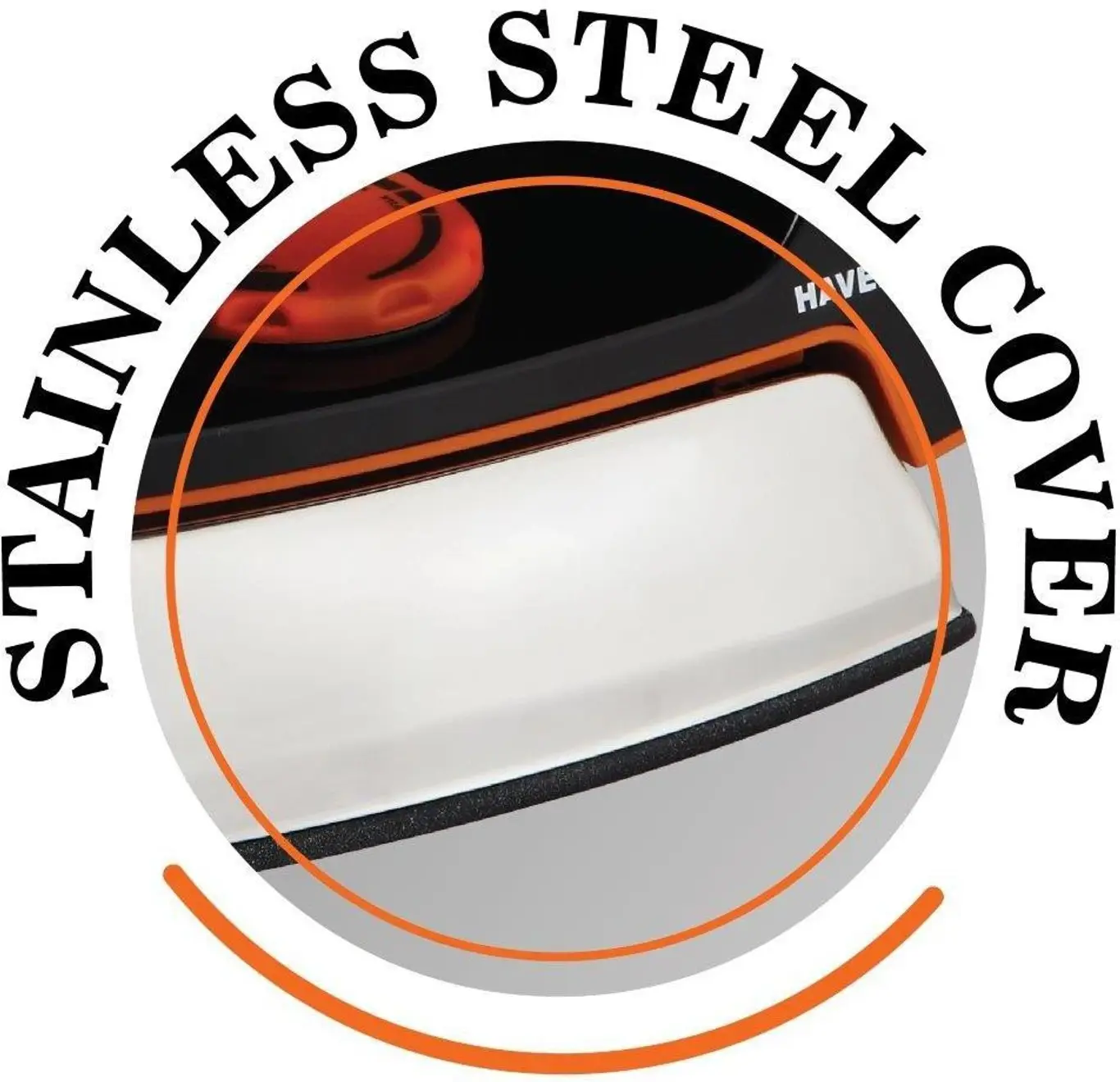 HAVELLS Evo 1100 W Dry Iron(Orange)