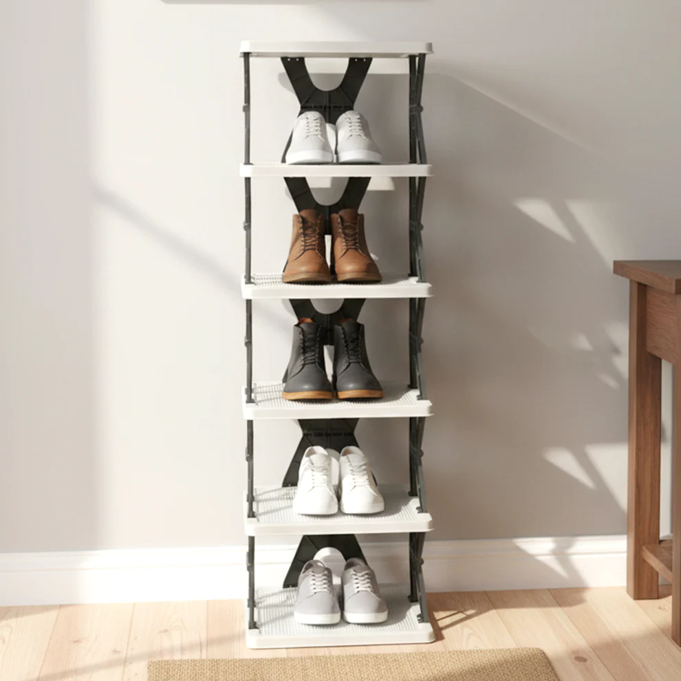 6 Layer Rectangle Shoe Rack Stand