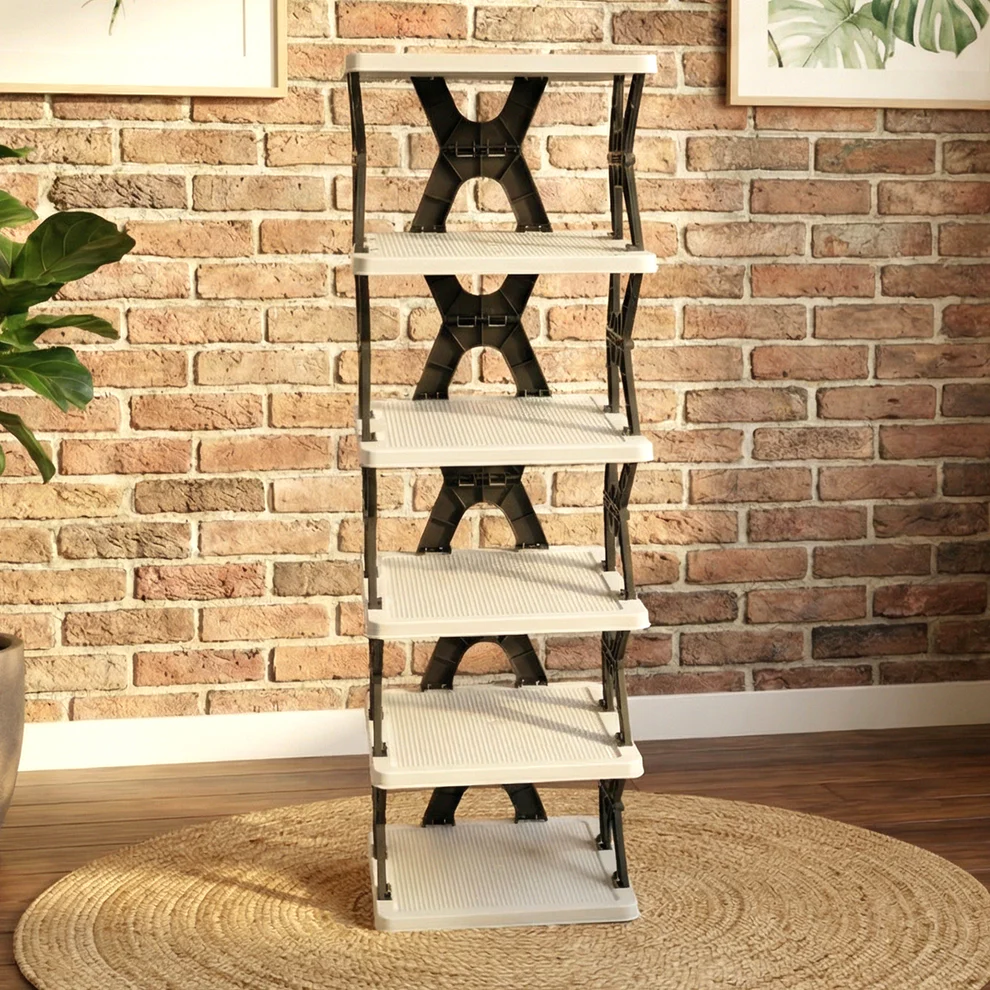 6 Layer Rectangle Shoe Rack Stand