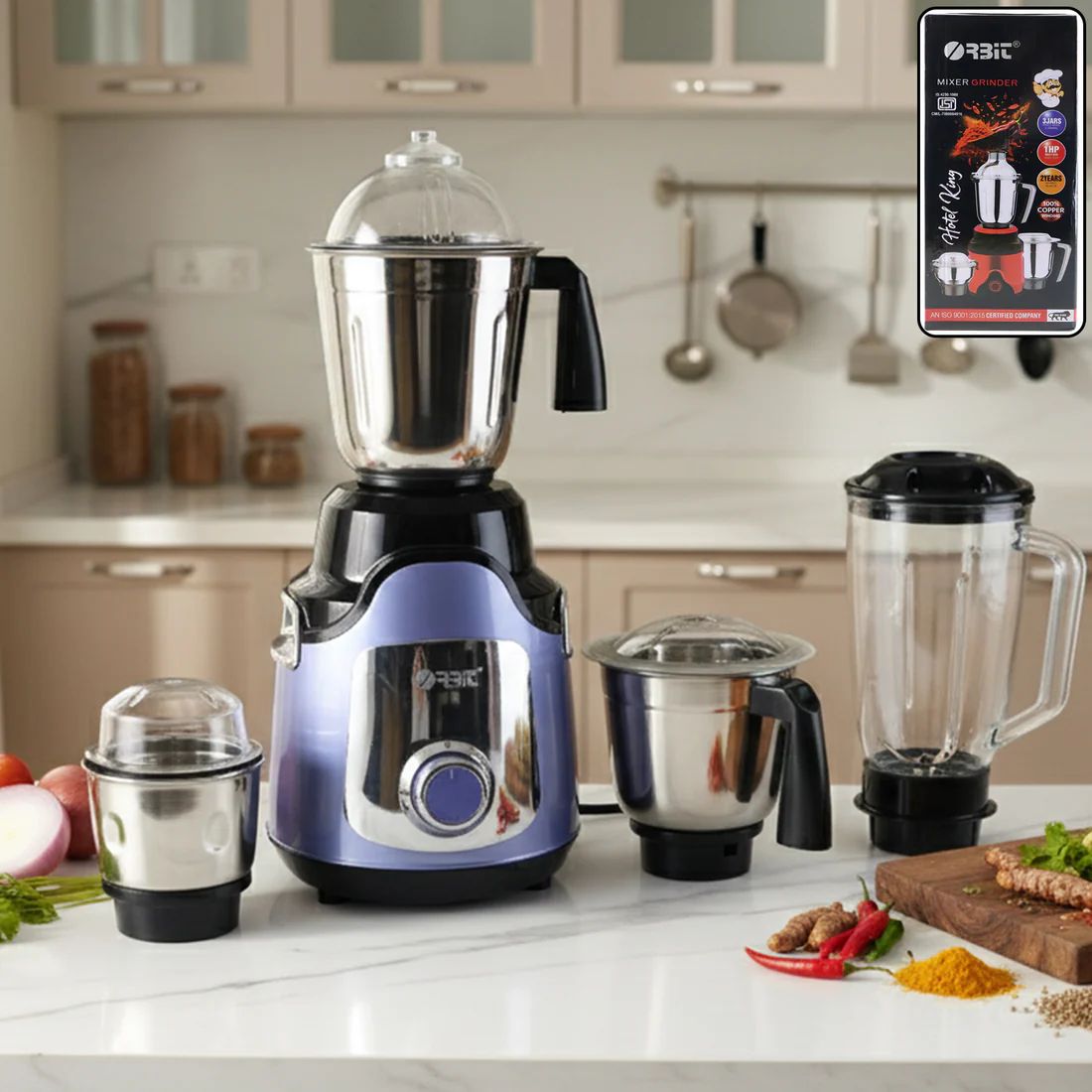 Orbit Heavy Duty 1 hp (746) Watts Mixer...