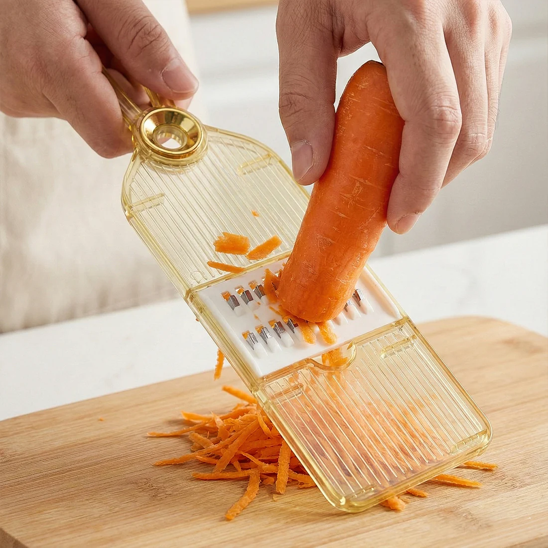Multifunctional Vegetable Cutter Set with Interchangeable Blades