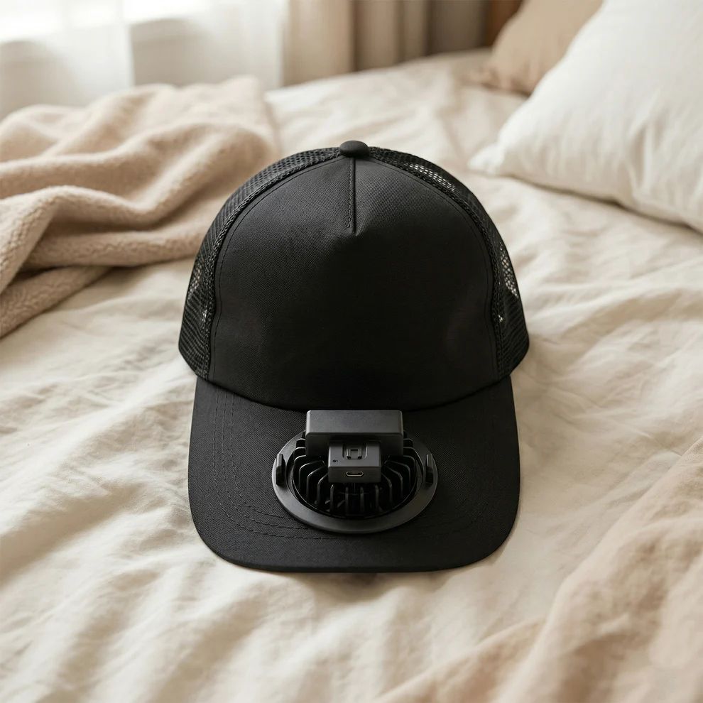 Portable USB Rechargeable Cooling Cap wi...