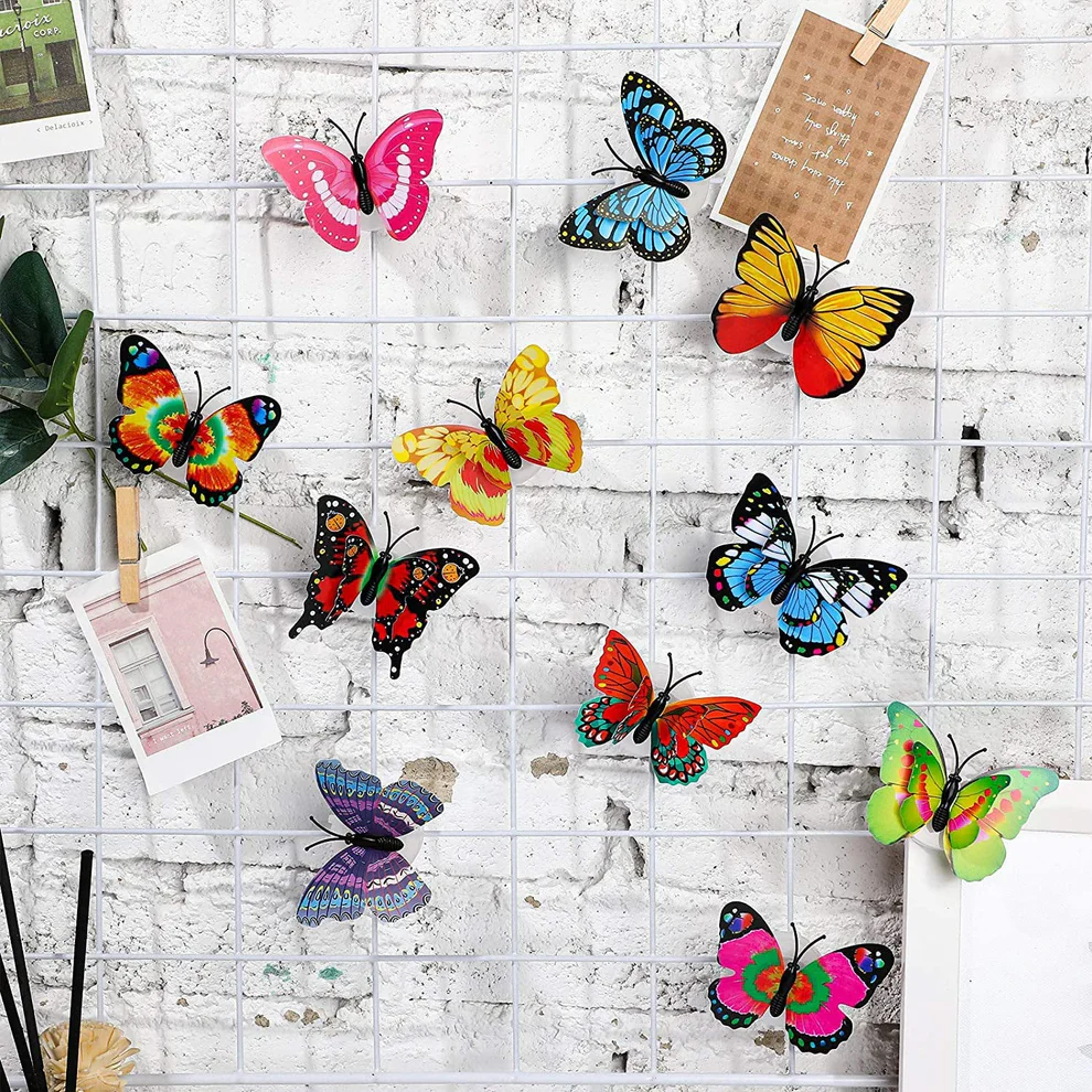 The Butterfly 3D Night Lamp Comes with 3D Illusion Design Suitable for Drawing Room, Lobby
