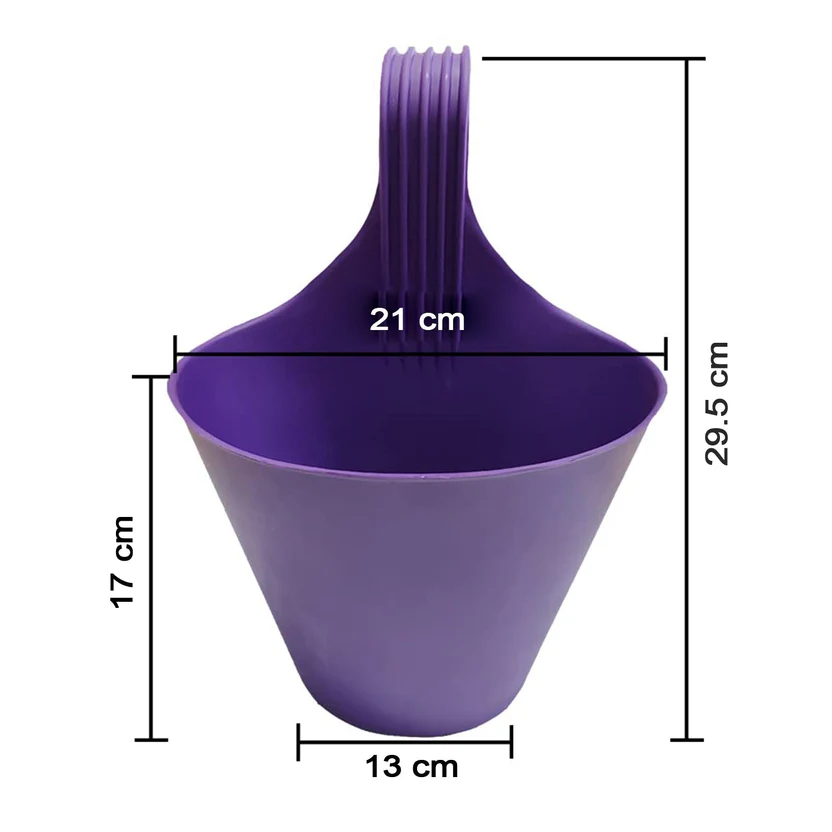 Hanging Planter Pot used for storing and holding plants and flowers in it and this is widely used in in all kinds of gardening and household places