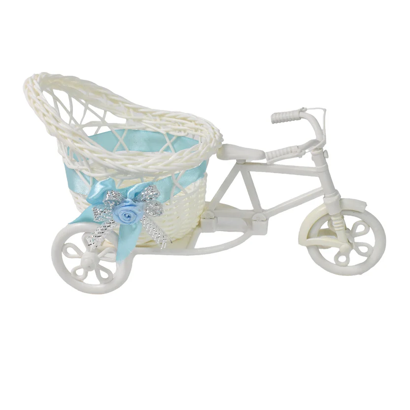 Silver-Plated Kamdhenu Cow & Tulsi Plant Pair – Pooja & Home Décor