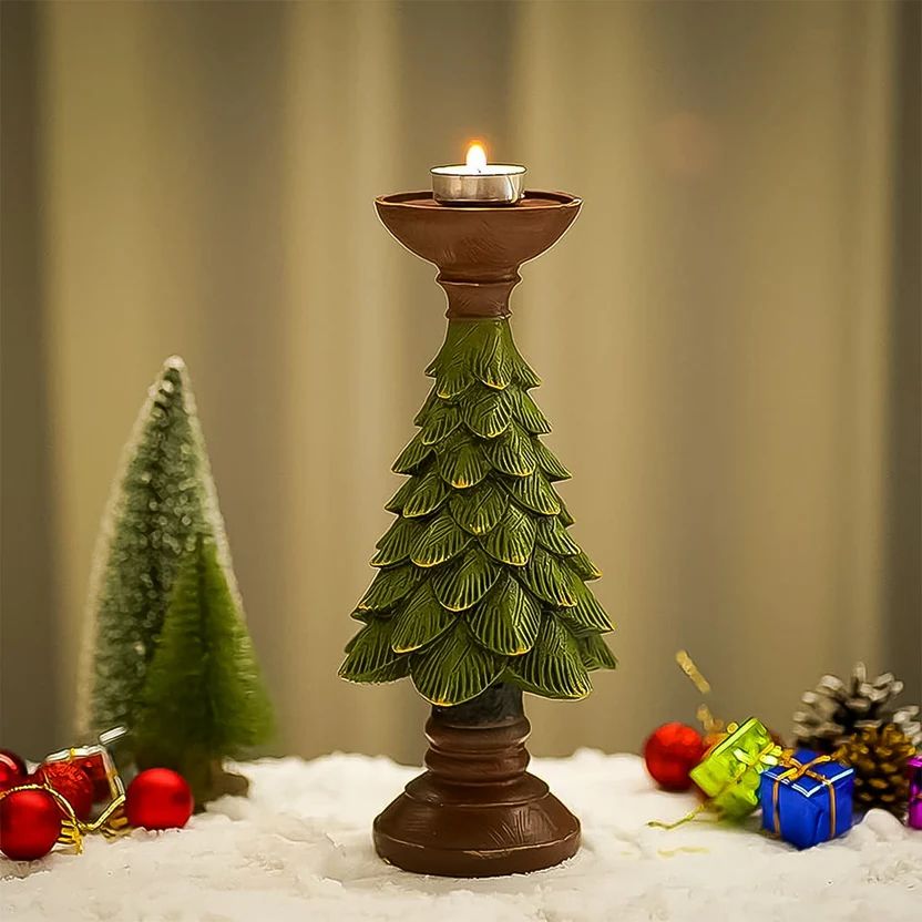Christmas Tree Candleholder Candlestick...