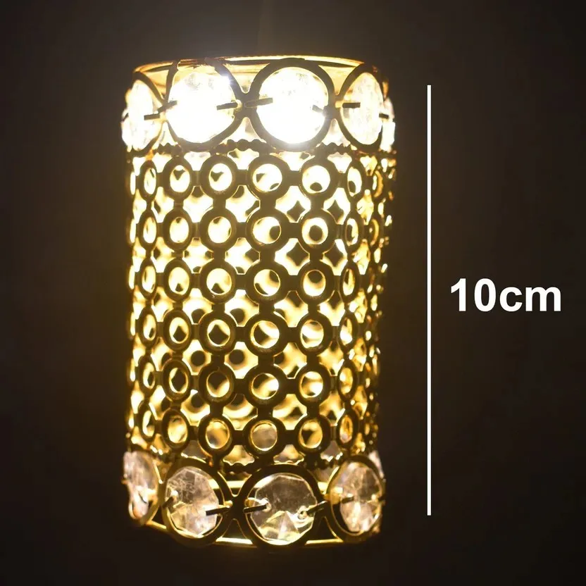 Large Dimond Layer Golden Jhoomer For Home Decoration