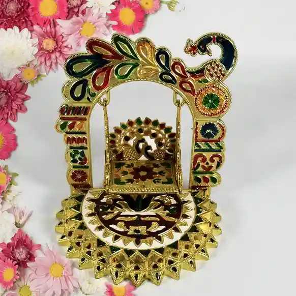 Premium Bal Gopal / Sihasan / Jhula Swing for Home & Office Decor