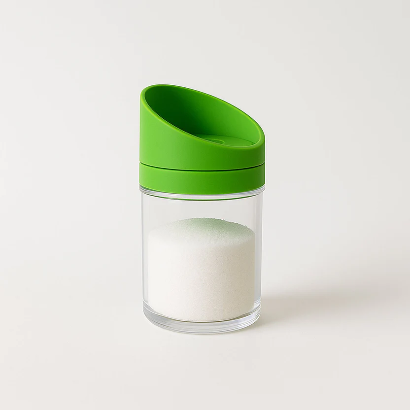 Apex Slant-Lid Kitchen Storage Jar Set (2 Pc)