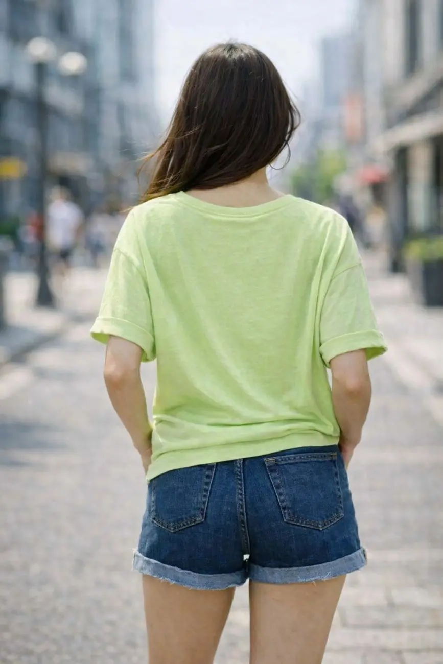 Women’s Oversized Casual T-Shirt – Soft Cotton Loose Fit Tee for Everyday Wear