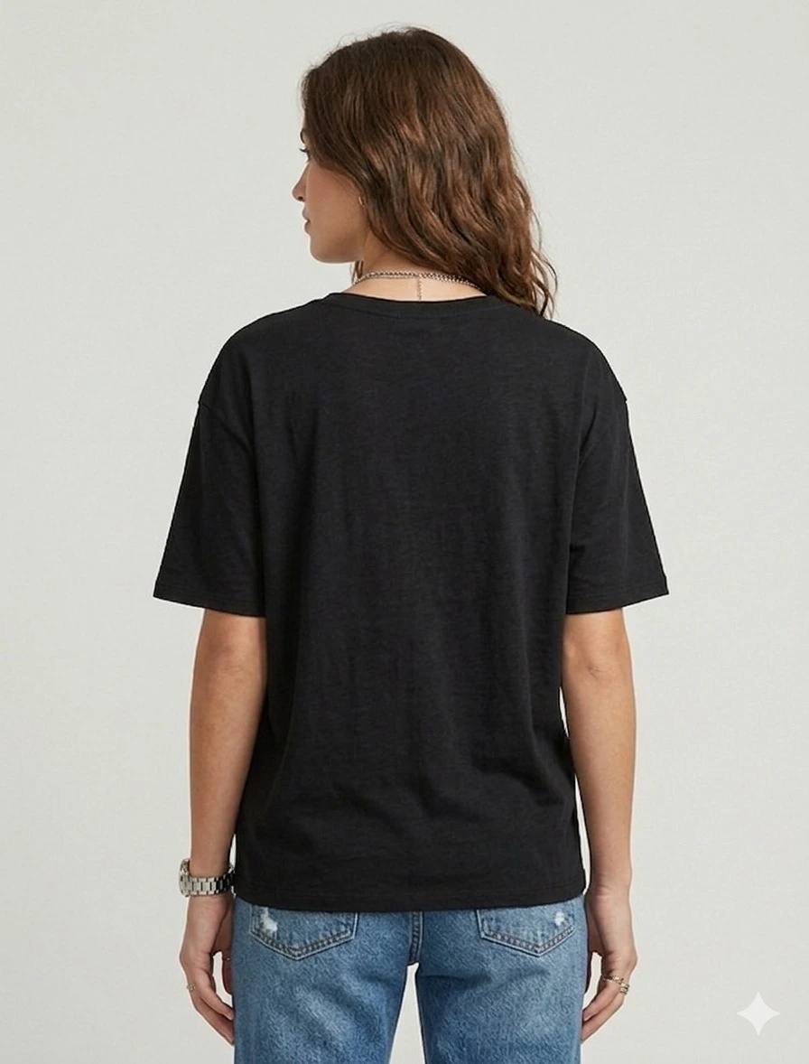 Life Is Colorful Women’s Oversized T-Shirt | Feather Graphic Casual Tee