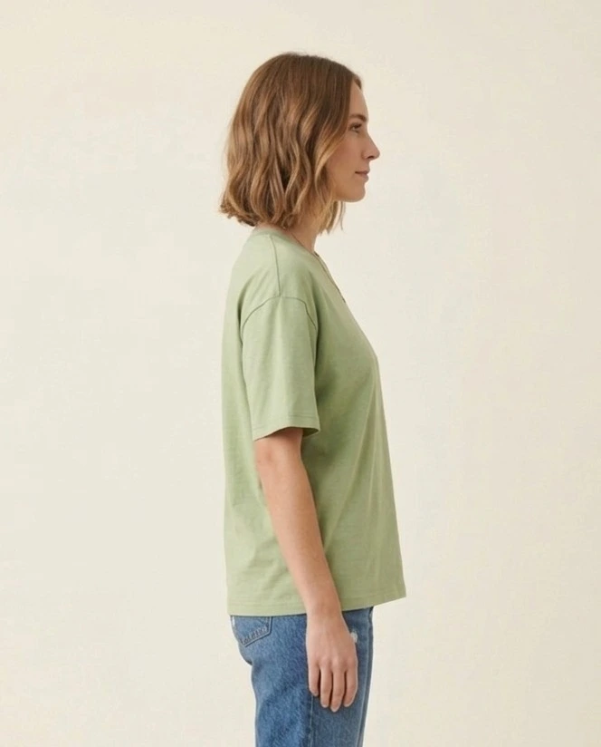Life Is Colorful Women’s Oversized T-Shirt | Feather Graphic Casual Tee