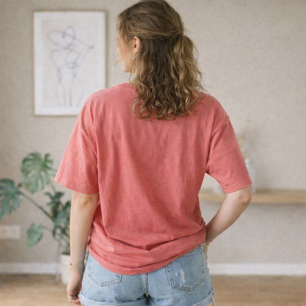 California Sunrise Oversized T-Shirt for Women | Casual Graphic Cotton Tee