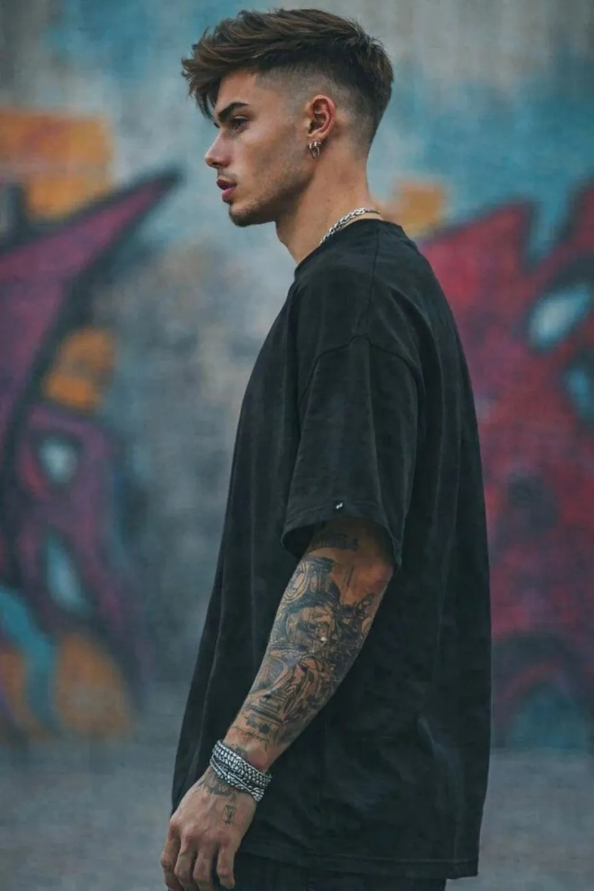 Men’s Batman Oversized T-Shirt | Premium Superhero Streetwear Tee