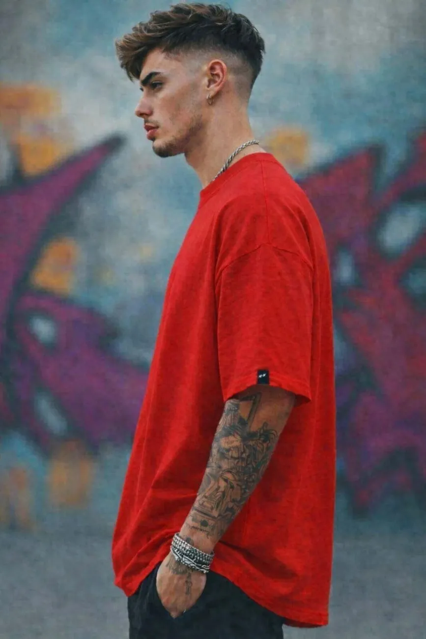 Men’s Batman Oversized T-Shirt | Premium Superhero Streetwear Tee