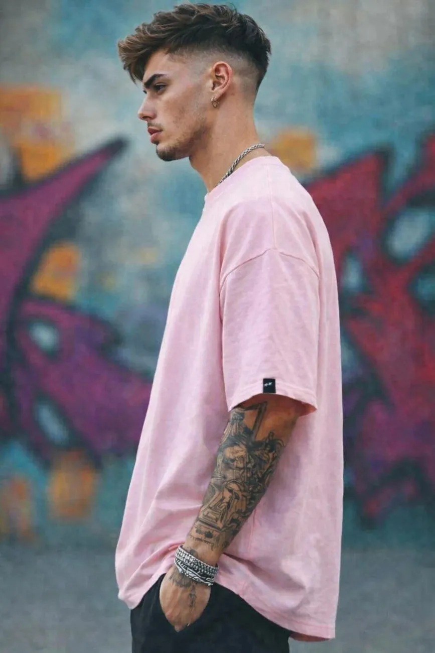 Men’s Batman Oversized T-Shirt | Premium Superhero Streetwear Tee