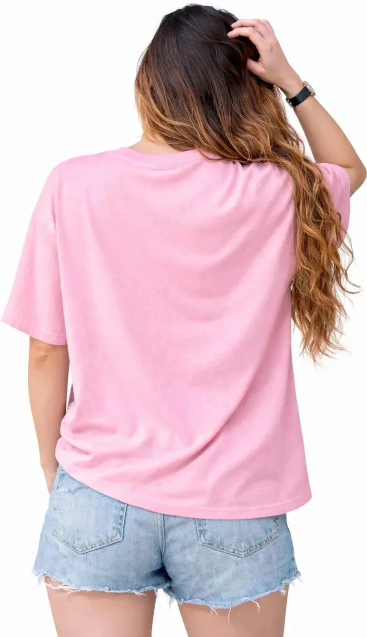 Women’s Oversized California Graphic T-Shirt | Casual Half Sleeve Cotton Tee