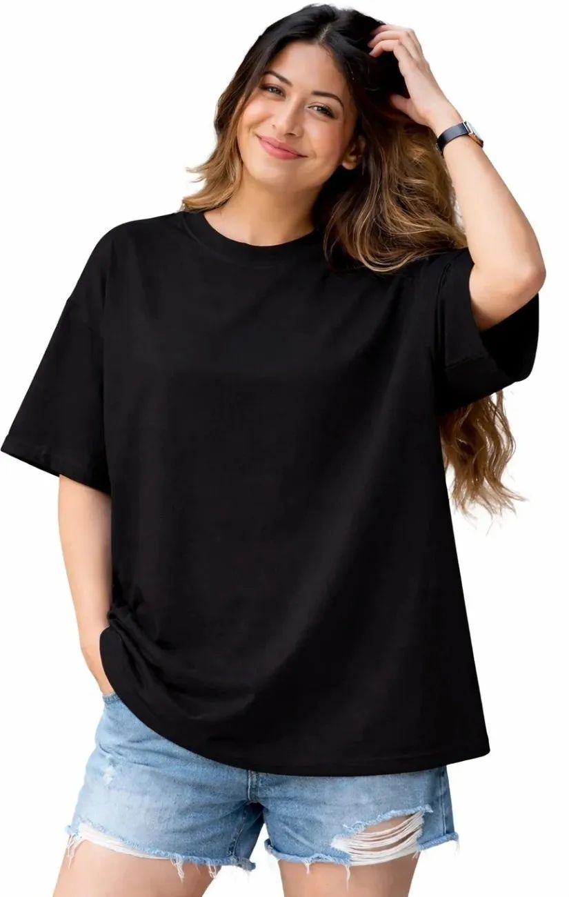 Women’s Oversized T-Shirt – Casual Loose...