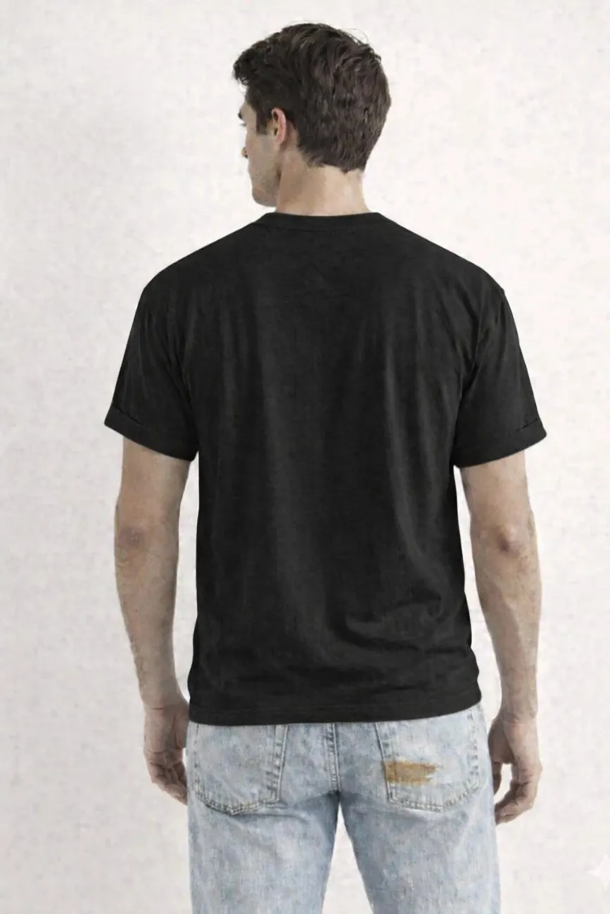 Men's Graphic Printed Cotton T-Shirt | Casual Round Neck Half Sleeve Regular Fit Tee