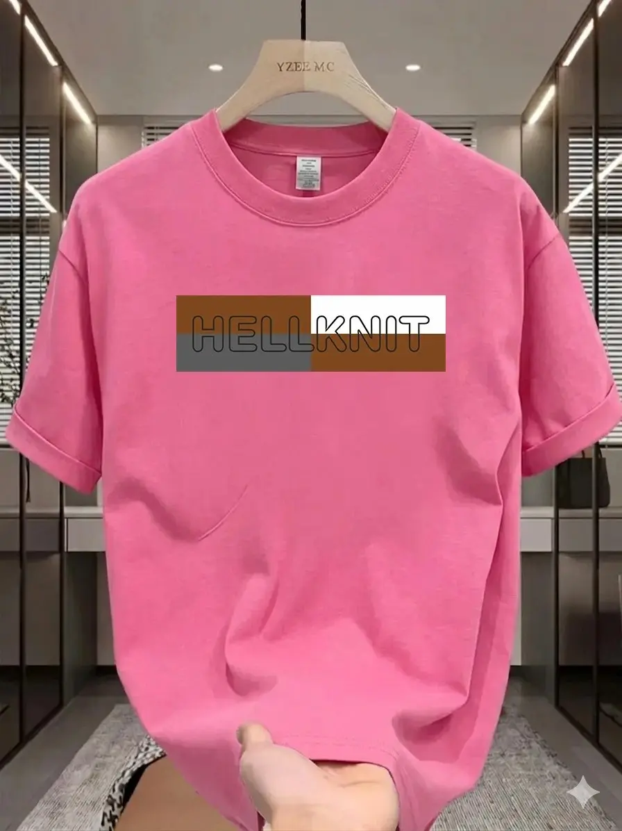Men's Graphic Printed Cotton T-Shirt | Casual Round Neck Half Sleeve Regular Fit Tee