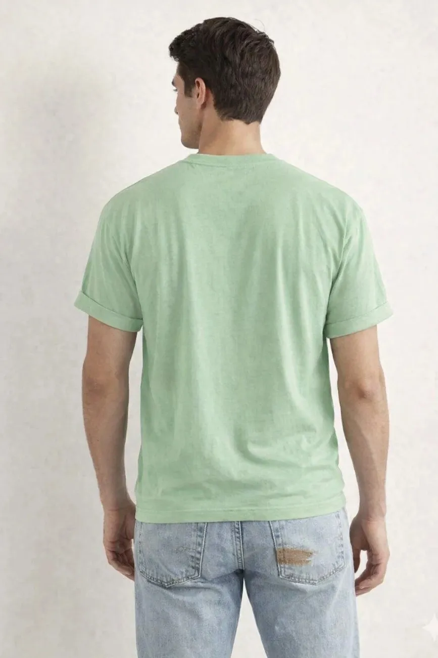 Men's Graphic Printed Cotton T-Shirt | Casual Round Neck Half Sleeve Regular Fit Tee