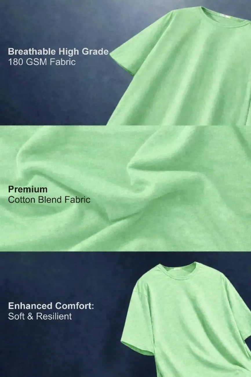 Men's Graphic Printed Cotton T-Shirt | World Wide Print Round Neck Half Sleeve Casual Tee