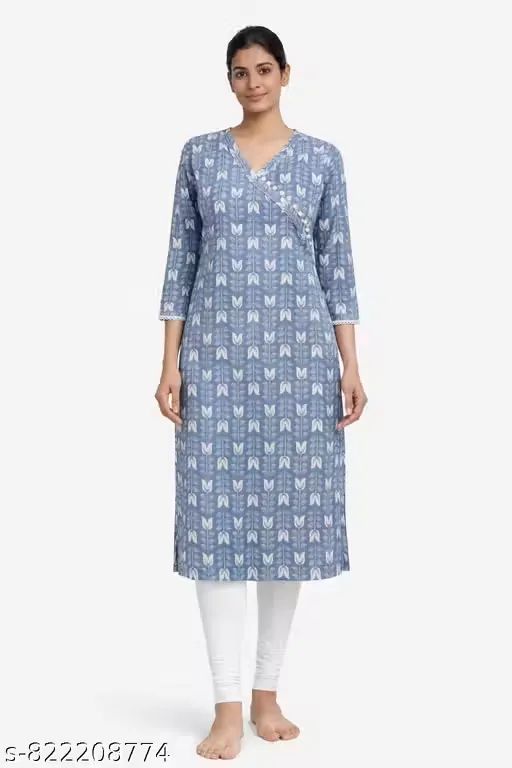 Kurta Pants Set for Women | Elegant  Floral Printed Kurta, Pants Set  Floral Printed Kurta, Pants Set | Stylish Traditional Kurta Pant Set for Festive & Casual Wear