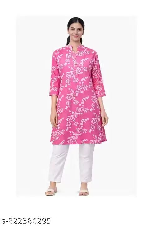 Women Regular Fit Kurta | Stylish & Comf...