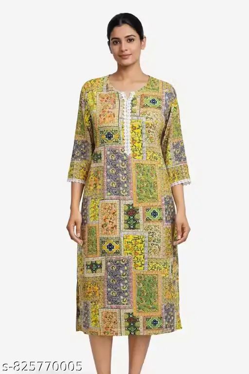 Women Multicolor Floral Printed Cotton S...