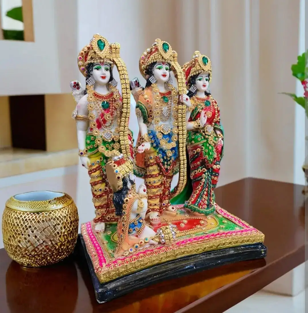 Premium Shri Ram Darbar Murti for Pooja Room, Home & Office Décor