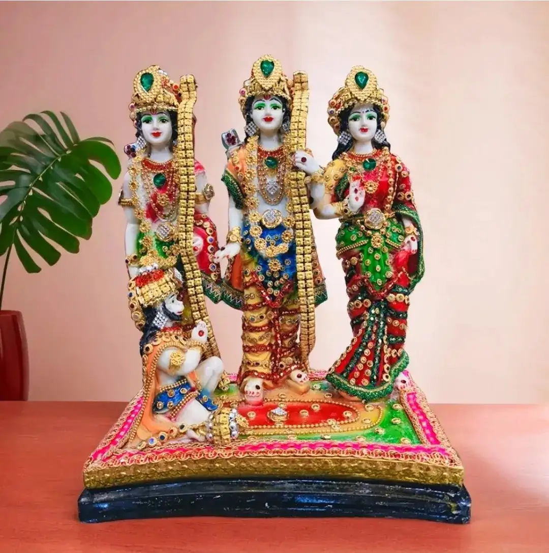 Premium Shri Ram Darbar Murti for Pooja Room, Home & Office Décor