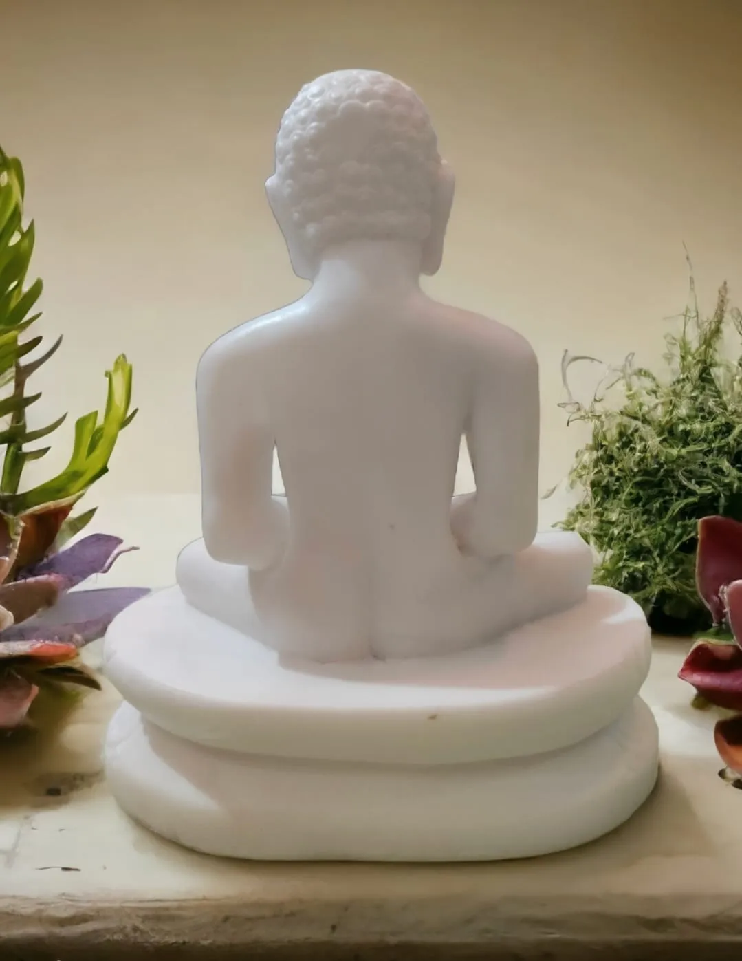Lord Mahavir Statue for Home Temple, Office & Meditation Décor