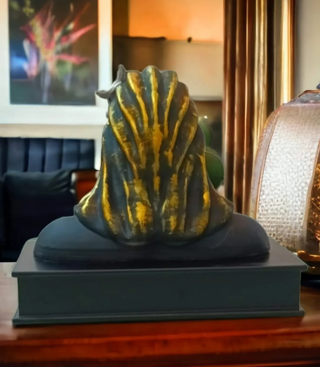 Mahadev Adiyogi Statue with Snake – Decorative Resin Idol