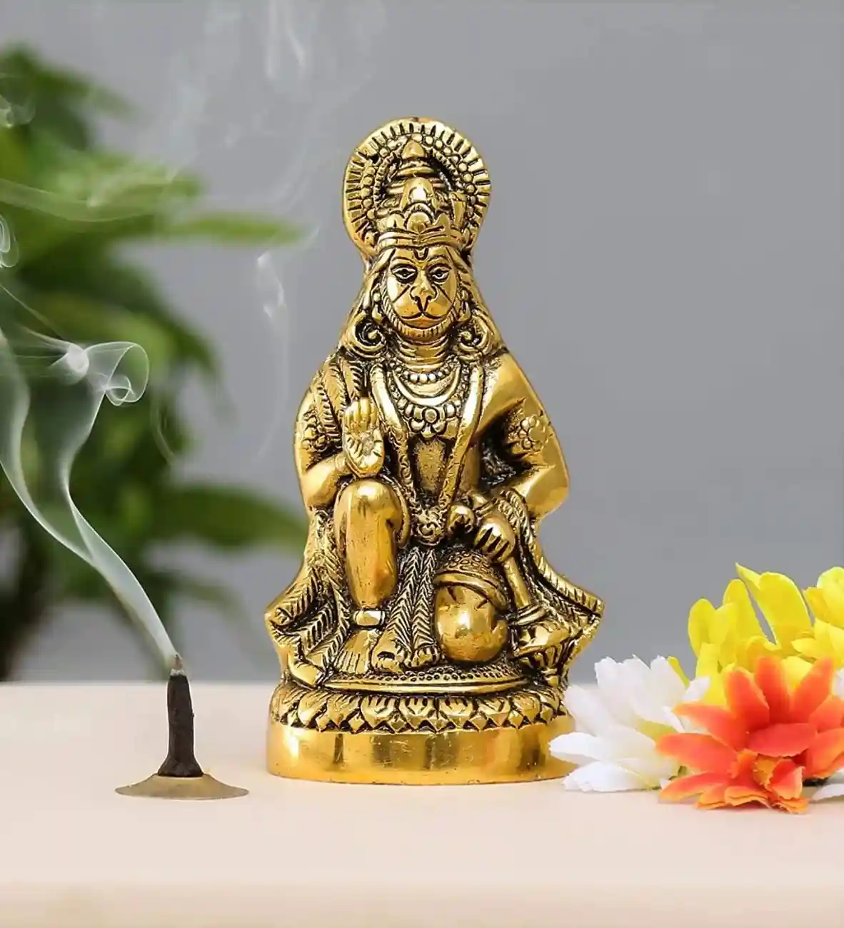 Premium Hanuman Ji Metal Statue for Home...