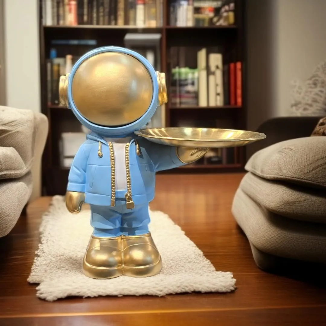 Modern Astronaut Tray Showpiece | Decora...